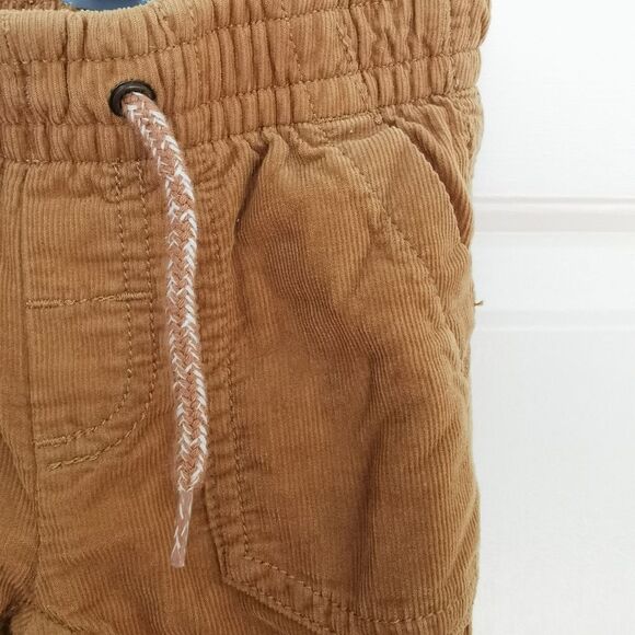 2/$30 Gap Baby boy curdory lined pants 3-6 m - Picture 4 of 5